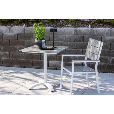 Alina ronde bistrotafel - ø70 cm - teakhout - naturel