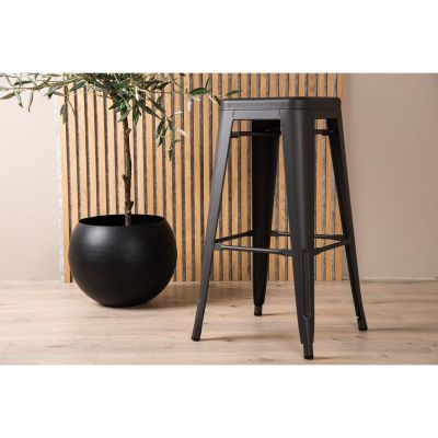 Metpe barkruk 76 cm - donkergrijs