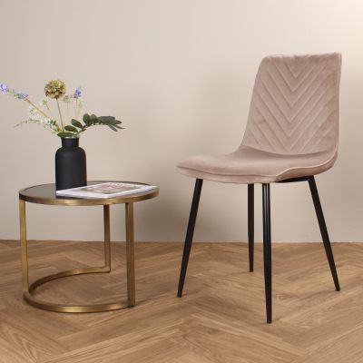 Gaby eetkamerstoel velvet 